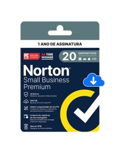 Norton Small Business Premium 500GB 20 dispositivos 12 meses - 21460295