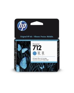 Cartucho de Tinta HP 712 Ciano PLUK 29ml 3ED67AA