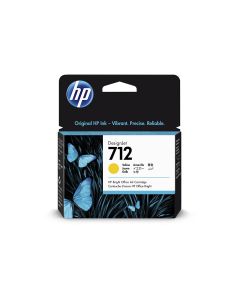Cartucho de Tinta HP 712 Amarelo PLUK 29ml 3ED69AA