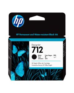Cartucho de Tinta HP 712 Preto PLUK 80ml - 3ED71A