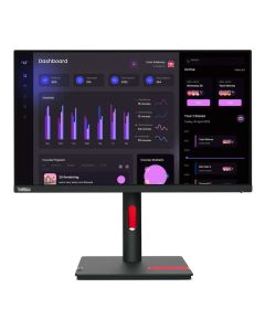 Monitor Lenovo T24i-30 23.8" Full HD - 63CFMAR1BR
