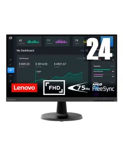 Monitor Lenovo ThinkVision E24-40 23.8" IPS Full HD - 64BAMAR1BR