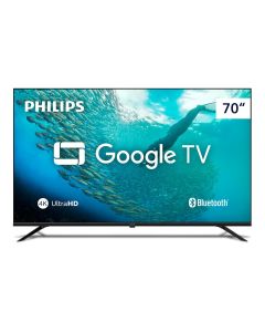 Smart TV Philips 70" 4K UHD Google TV - 70PUG7019/78