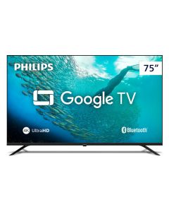Smart TV Philips 75" 4K UHD Google TV - 75PUG7019/78