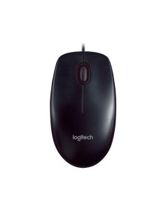 Mouse Logitech M90 Preto USB com Fio - 910-007599