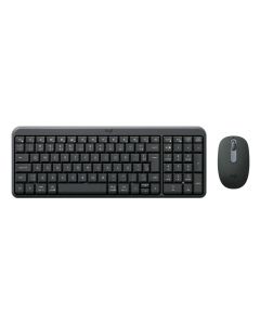 Kit Teclado e Mouse Logitech MK250 Grafite Sem fio - 920-013516