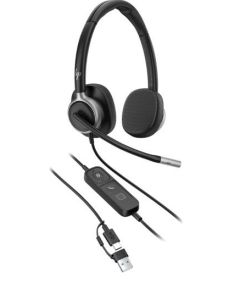 Headset HP Poly Mission 625 Stereo Teams USB-C/A C01C6AA#AC3