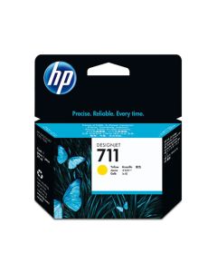 Cartucho de tinta HP 711 Amarelo PLUK 29ml CZ132AB