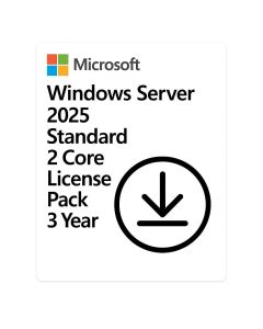 Windows Server Microsoft 2025 Standard 2 Core License Pack 3 Ano CSP - DG7GMGF0PWHC-001