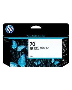 Cartucho de Tinta HP 70 Preto Fosco PLUK 130 ml - C9448A