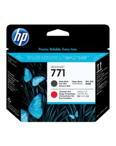 Cabeça de Impressão HP 771A Preto Fosco/Vermelho PLUK CE017A