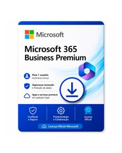 Microsoft 365 Business Premium 1 Ano CSP - CFQ7TTC0LCHC-002