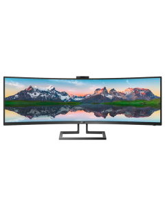 Monitor Philips Curvo SuperWide 49" VA com Webcam - 499P9H
