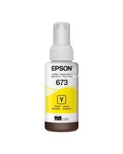 Refil de Tinta Epson T673 Amarelo 70ml - T673420-AL