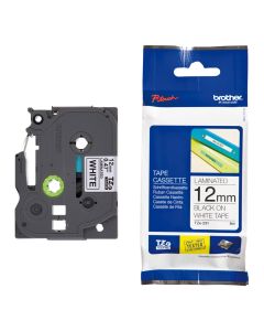 Fita Brother Preto/Branco para Rotuladores - TZE231