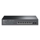 Switch TP-LINK Smart Gigabit 8 Portas PoE+ 2 SFP - TL-SG2210MP