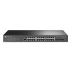 Switch TP-LINK 24 Portas 4 Slots SFP Gerenciável - TL-SG3428